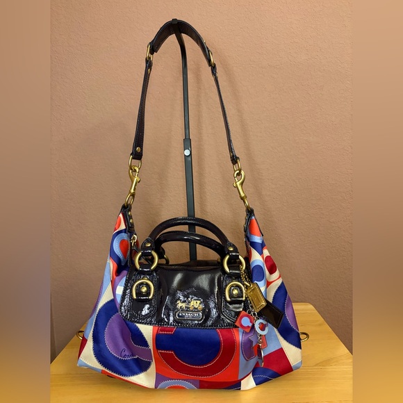 Coach Poppy Groovy Satchel 13232 – Bold Patchwork - Picture 7 of 13